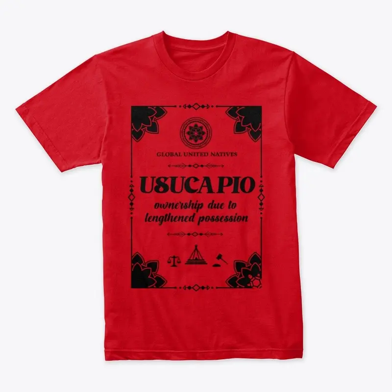 Usucapio Supersoft Tee (Unisex), Red