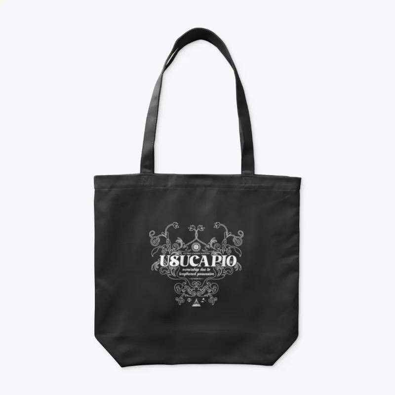 Usucapio Organic Tote Black