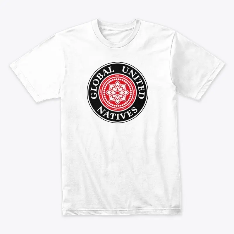 GLOBAL NATIVES PREMIUM-TEE (UNISEX) WHT 